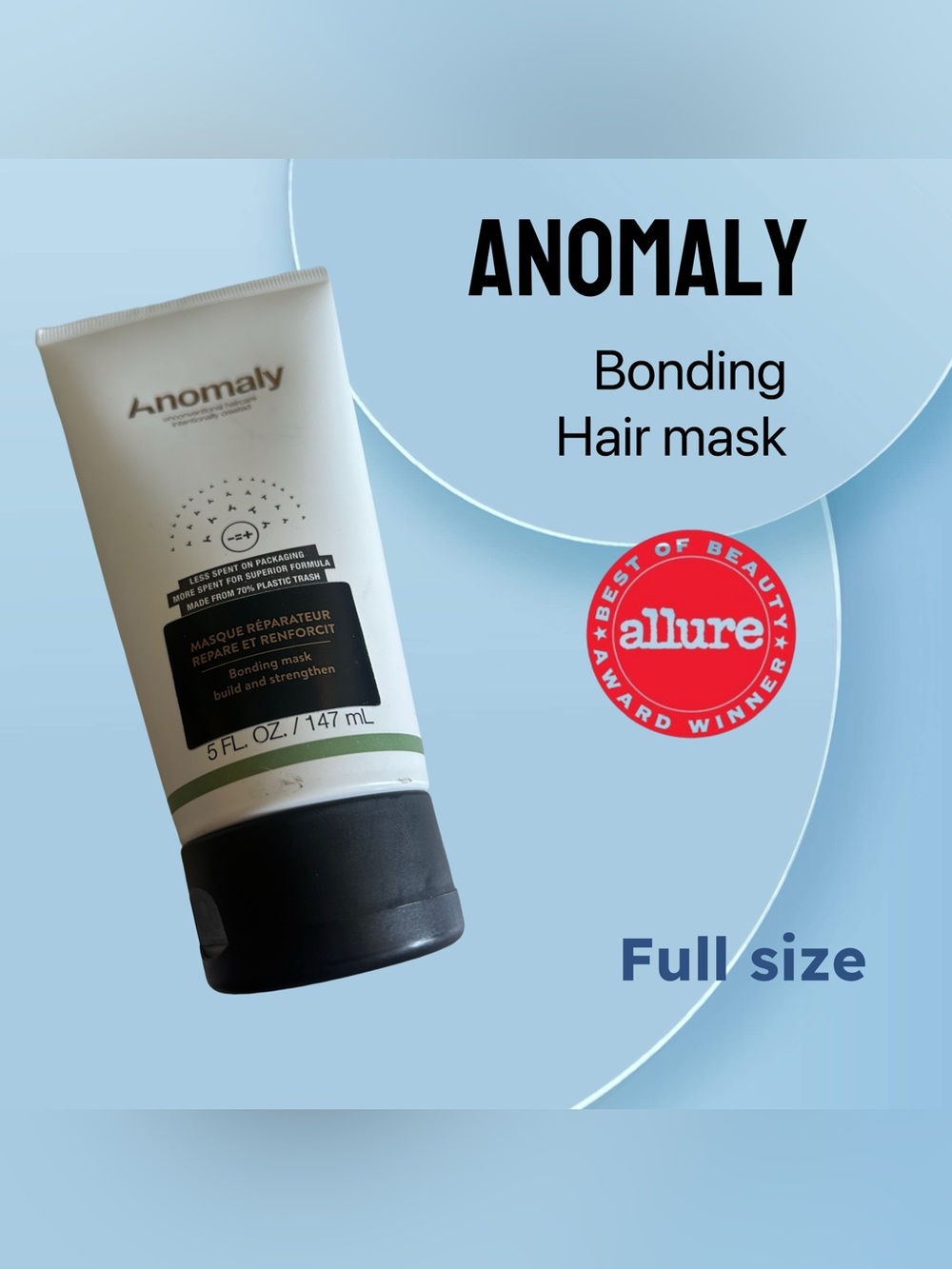 🇺🇸🆕NWOB ANOMALY | FULL | Award winner Vegan Bonding Treatment hair mask